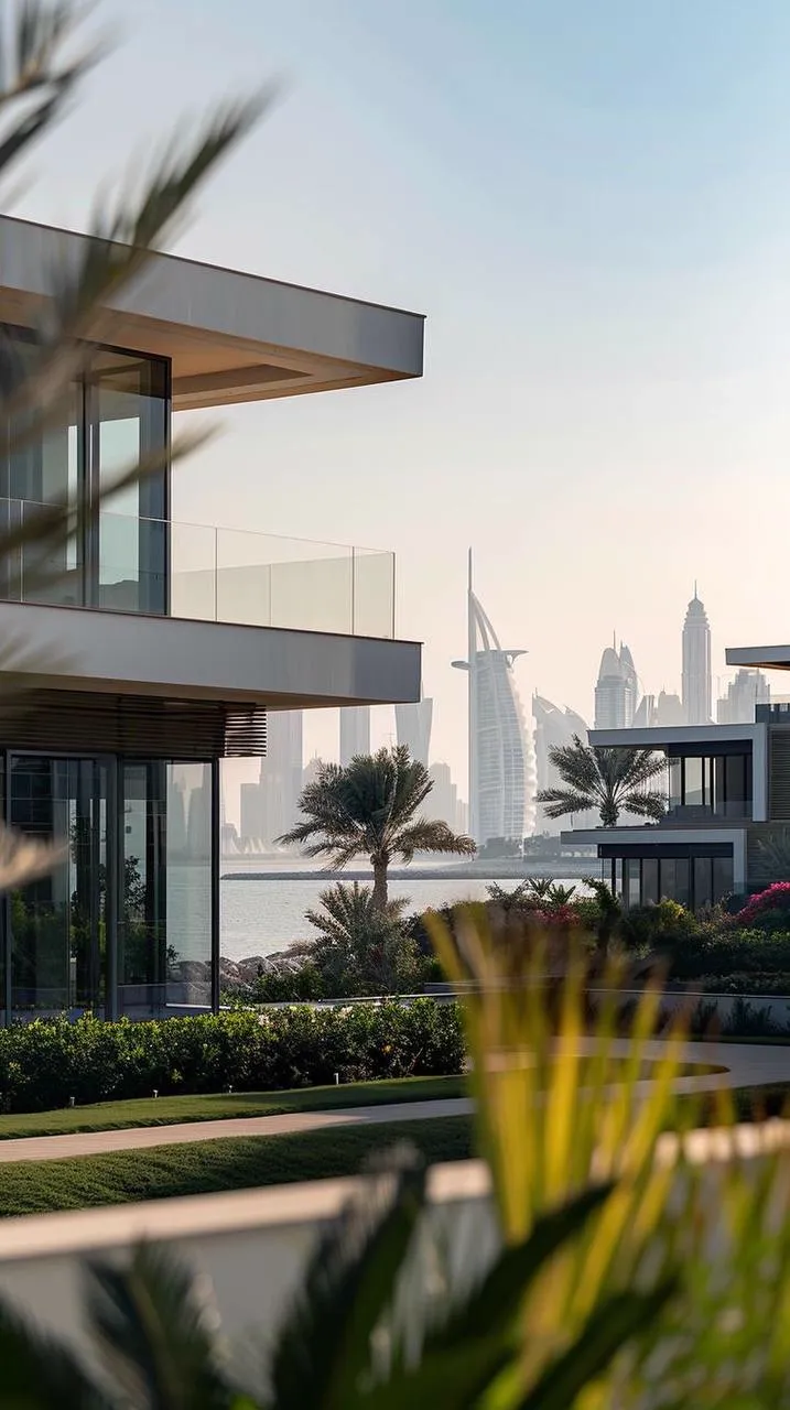 Waterfront development in Dubai